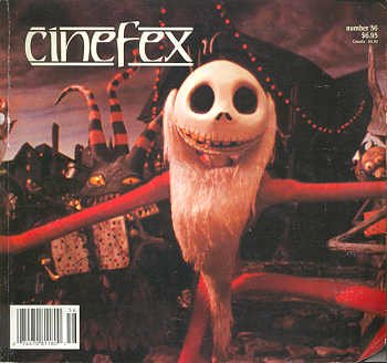 CINEFEX . . . THE JOURNAL OF CINEMATIC ILLUSIONS: NUMBER 56 - NOVEMBER 1993