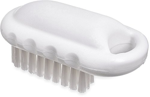 CARLISLE FOODSERVICE PRODUCTS 4002000 Sparta Hand and Nail Brush, Polyester Bristles, 2" Length x 5" Width Block" }