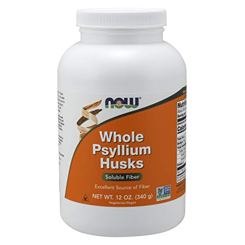 NOW Supplements, Whole Psyllium Husks, 12-Ounce