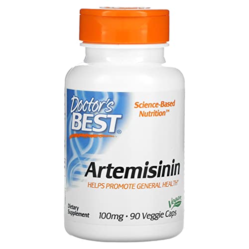 Doctor's Best Artemisinin, Non-GMO, Vegan, Gluten Free, 90 Veggie Caps