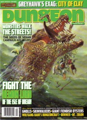 Dungeon Magazine #145 Demon Lord of Isle of Dread
