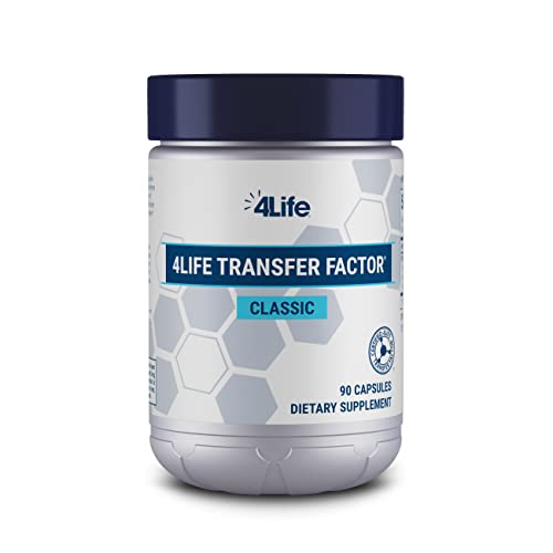4Life Transfer Factor Classic - Immune System Support Featuring 4Life Transfer Factor from Cow Colostrum - 90 Capsules