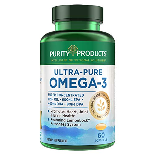 Book Cover Purity Products - Ultra Pure Omega 3 ,60 softgels
