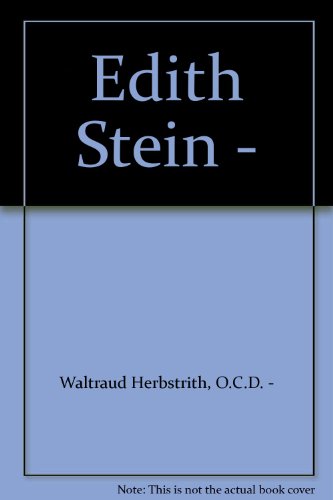 Edith Stein -