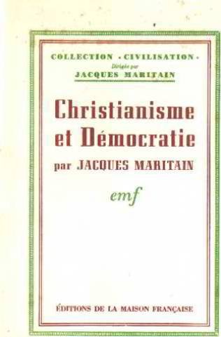 Christianisme et democratie.