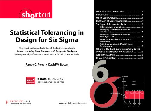 Statistical Tolerancing in Design for Six Sigma