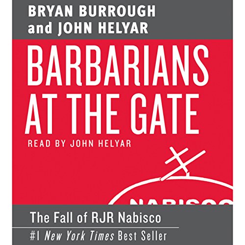 Book Cover Barbarians at the Gate: The Fall of RJR Nabisco