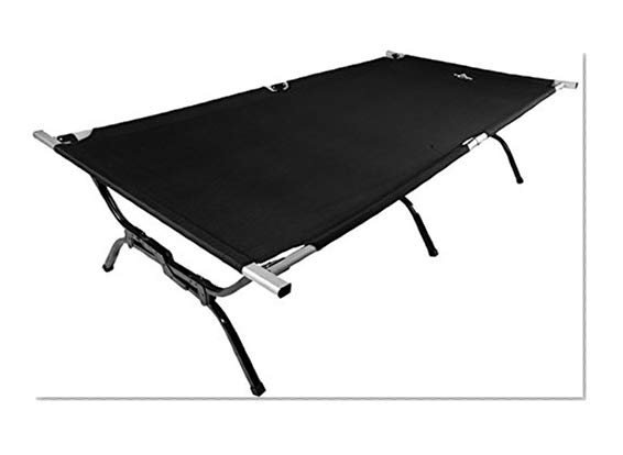 Book Cover Teton Sports Outfitter XXL Camping Cot; Camping Cots for Adults; Folding Cot Bed; Easy Set Up; Storage Bag Included