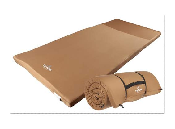 Book Cover Teton Sports Outfitter XXL Camping Pad; Lightweight Foam Sleeping Pad for Camping; Bring the Comfort of Home to the Campsite; Get a Relaxing Night’s Sleep After Hiking All Day; No Inflating Necessary