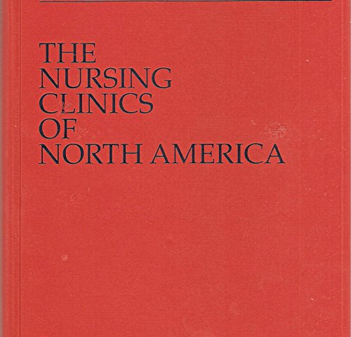The Nursing Clinics of North America: HIV/AIDS Update (Volume 34, Number 1, March 1999)