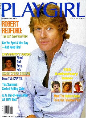 Playgirl Magazine: June 1984 -- Robert Redford Cover, Christopher Durham Nude!