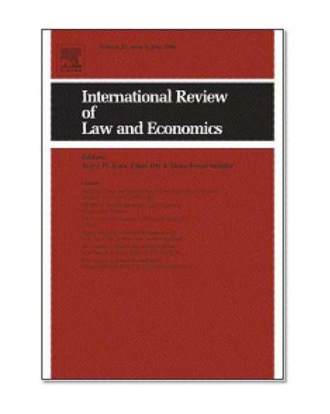 The Political Economy of International Sales Law [An article from: International Review of Law & Economics]