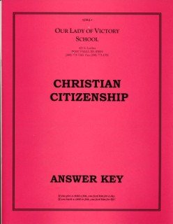 Christian Citizenship Answer Key