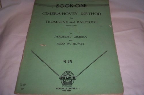 Cimera-hovey Method for Trombone and Baritone (Bass Clef) - Book One