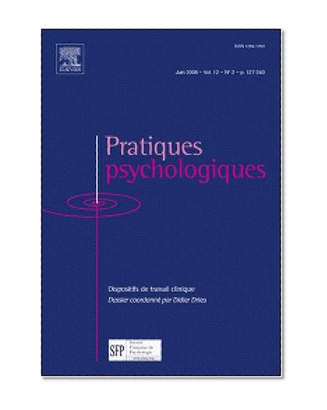 Les troubles du comportement chez l'enfant: approche nosographique et psychopathologique approaches [An article from: Pratiques psychologiques]