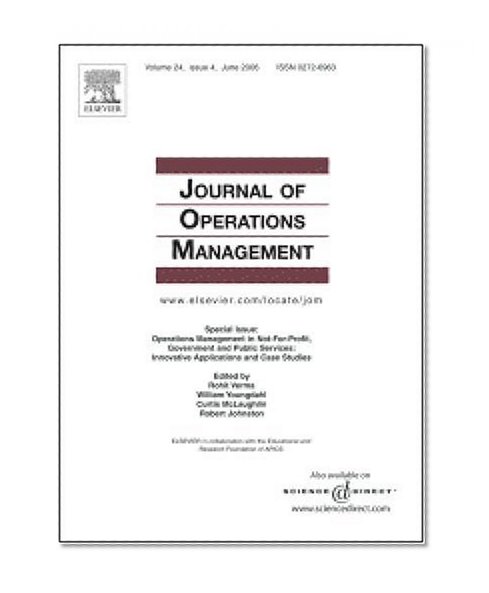 TQM practice in maquiladora: Antecedents of employee satisfaction and loyalty [An article from: Journal of Operations Management]