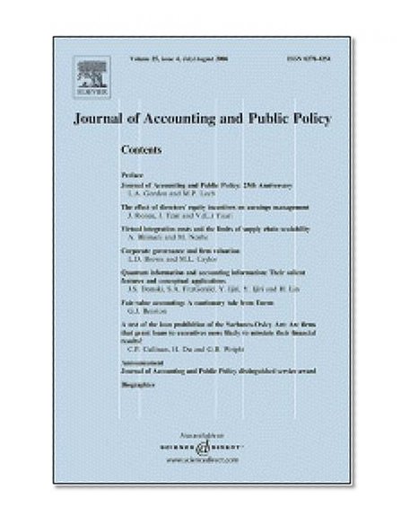 An experimental investigation of accounting information's influence on the individual giving process [An article from: Journal of Accounting and Public Policy]