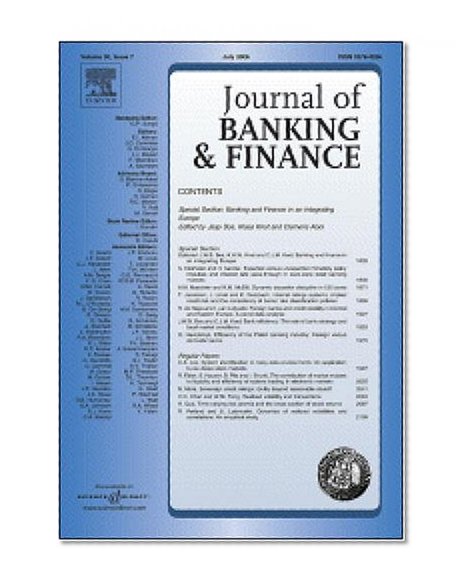 Financial contagion and the role of the central bank [An article from: Journal of Banking and Finance]