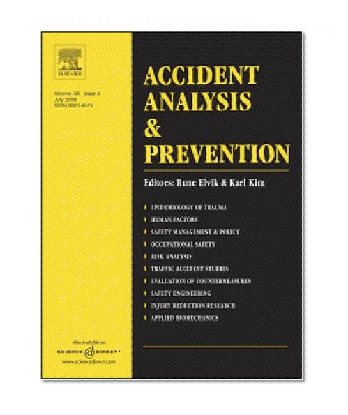 The effect of roundabout design features on cyclist accident rate [An article from: Accident Analysis and Prevention]