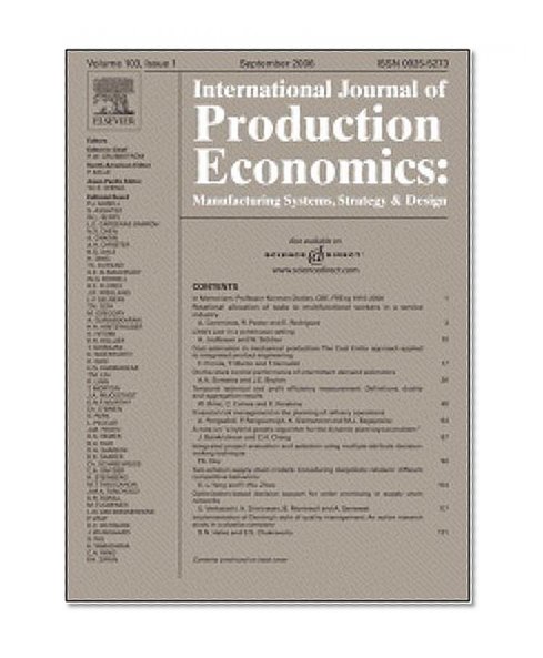 Lean thinking in the UK red meat industry: A systems and contingency approach [An article from: International Journal of Production Economics]