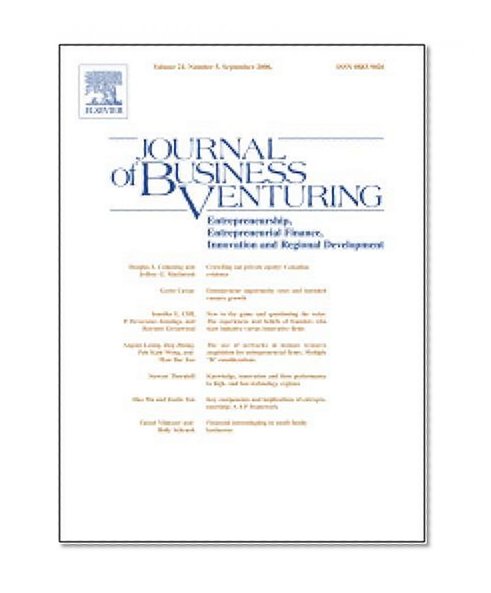 Early teams: The impact of team demography on VC financing and going public [An article from: Journal of Business Venturing]