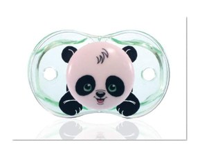 RaZbaby Keep-It-Kleen Pacifier, Panky Panda by RaZbaby