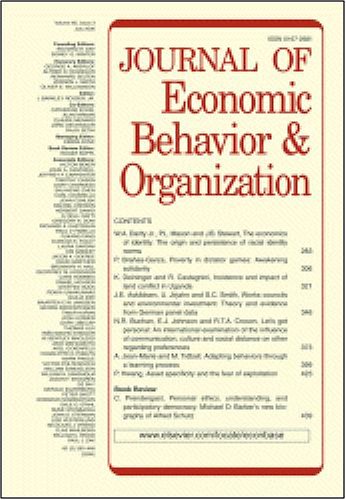 Traditional trust measurement and the risk confound: An experiment in rural Paraguay [An article from: Journal of Economic Behavior and Organization]