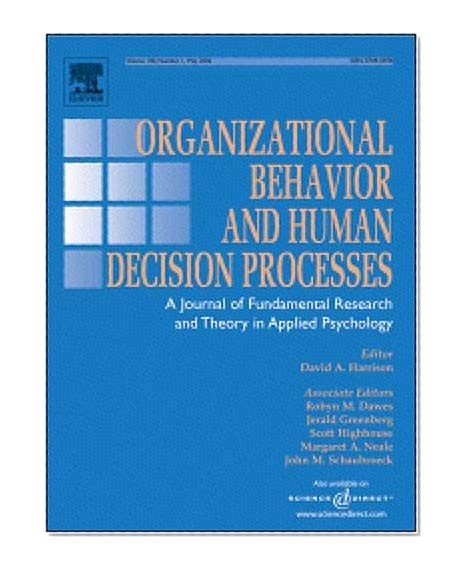 Not so above average after all: When people believe they are worse than average and its implications for theories of bias in social comparison [An ... Behavior and Human Decision Processes]
