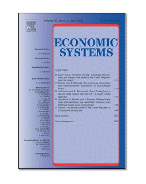 Contagion and interdependence: Measuring CEE banking sector co-movements [An article from: Economic Systems]