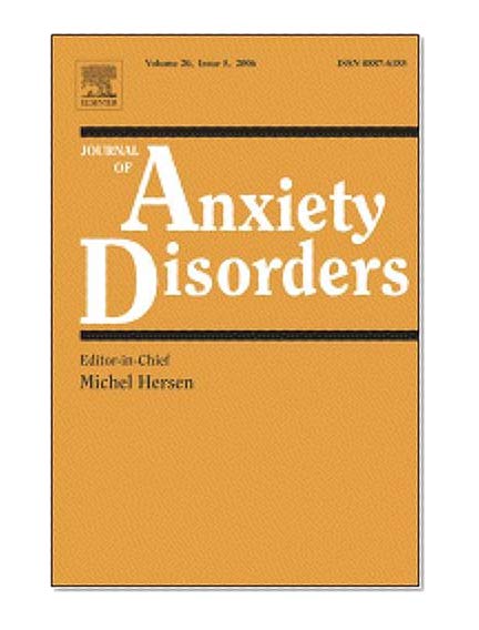 Reconceptualizing emetophobia: A cognitive-behavioral formulation and research agenda [An article from: Journal of Anxiety Disorders]