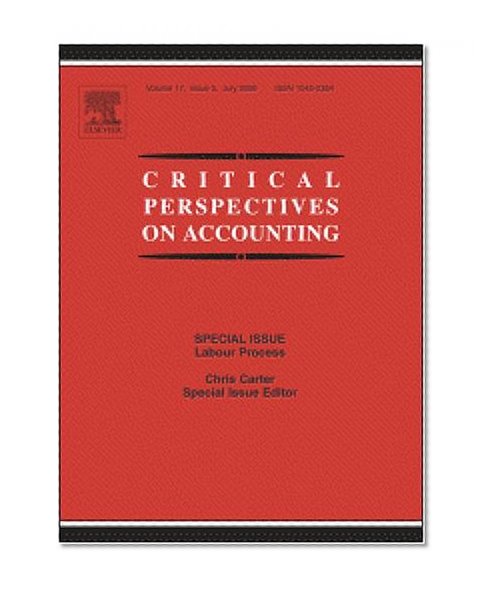 Alternative perspectives to deal with auditors' agency problem [An article from: Critical Perspectives on Accounting]