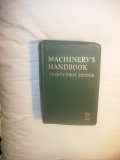 Machinery's Handbook, twenty first Edition