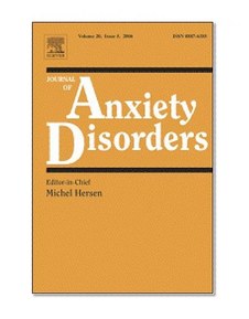 Structure, developmental course, and correlates of children's anxiety disorder-related behavior in a Hellenic community sample [An article from: Journal of Anxiety Disorders]