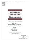 The domain of production and operations management and the role of Elwood Buffa in its delineation [An article from: Journal of Operations Management]
