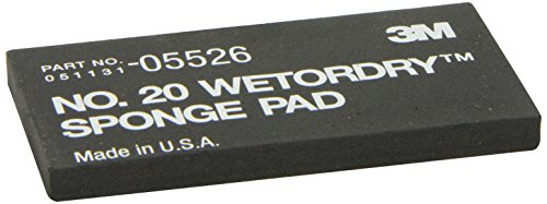 3M 05526 Wetordry 2-3/4" x 5-1/2" x 3/8" Sponge Pad 20