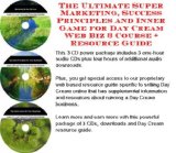 The Ultimate Super Marketing, Success Principles and Inner Game for Day Cream Web Biz 3 Course + Resource Guide