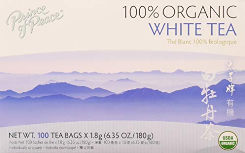 Book Cover Prince of Peace Organic White Tea 100ct