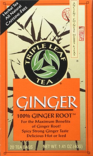 Triple Leaf Ginger Tea Bags - 20 ct
