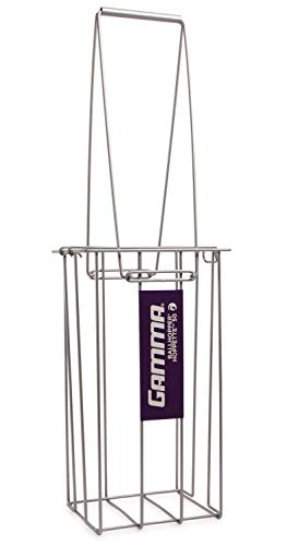 GAMMA unisex adult Hoppette 50 tennis ball hoppers, Silver, Hoppette US