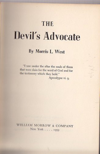 The Devils advocate -