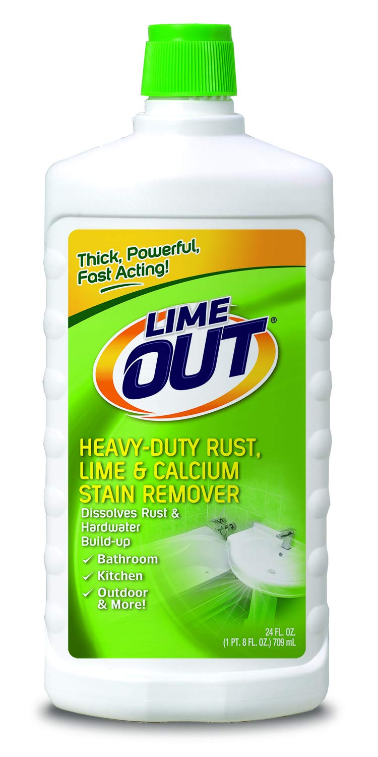 Book Cover Summit Brands OUT-AO06N-1/PACK Lime Out Heavy-Duty Rust, Lime & Calcium Stain Remover, Multi Purpose Cleaner, 24 Ounce, 1 Pack, White, 24 Fl Oz