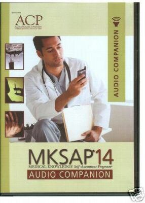 MKSAP 14 Audio Companion 2 DVD MP3 ACP Medstudy