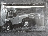 1995 Jeep Wrangler Owners Manual