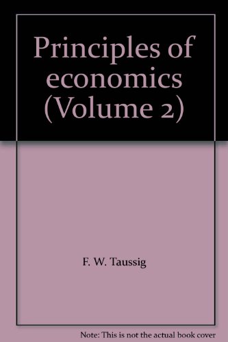 Principles of economics (Volume 2)