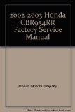 2002-2003 Honda CBR954RR Factory Service Manual