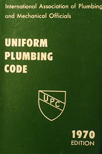 Uniform Plumbing Code 1970