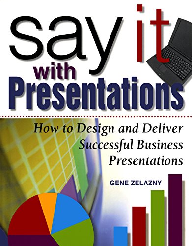 Say It with Presentations: How to Design and Deliver Successful Business Presentations: How to Design and Deliver Successful Business Presentations (Research Report)