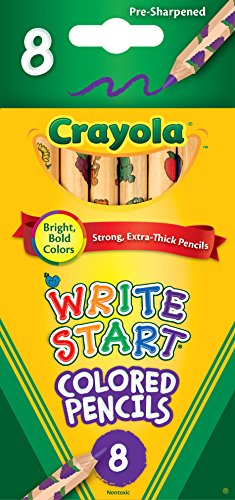 Book Cover Crayola 68-4108 Write Start Pencils, Multi-Colour