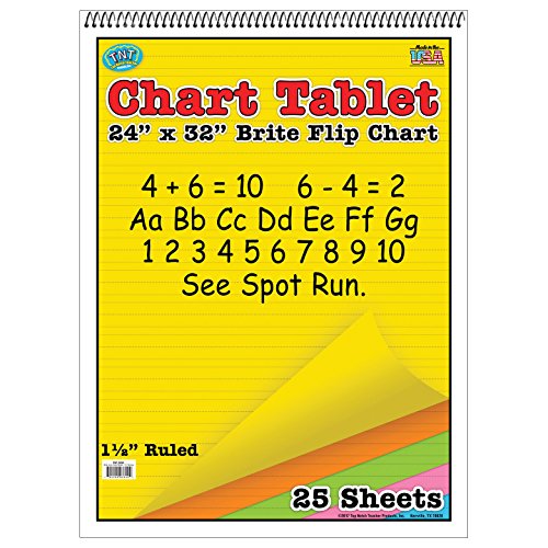 Book Cover Top Notch Teaching TOP3820 Brite Chart Tablet, 1-1/2