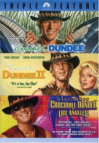 Book Cover Crocodile Dundee Triple Feature (Crocodile Dundee / Crocodile Dundee II / Crocodile Dundee in Los Angeles) [DVD]